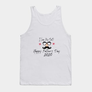 I Love My Dad Happy Father's day 2020 Tank Top